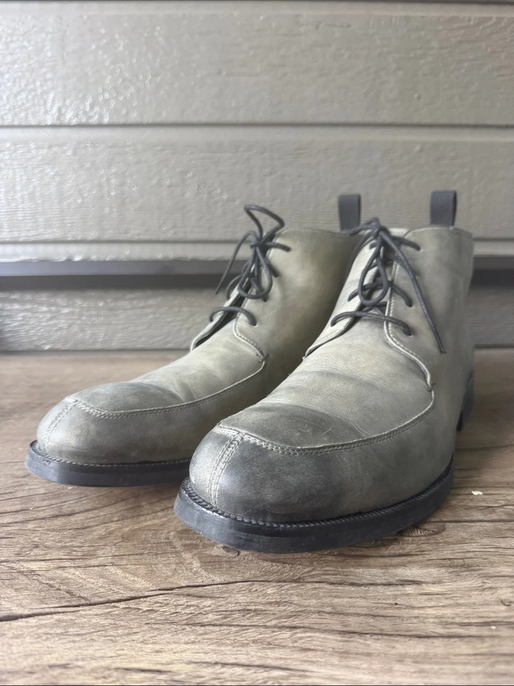 Cole Haan Waterproof Men's Chukka Boot in Olive and Black size 12 W